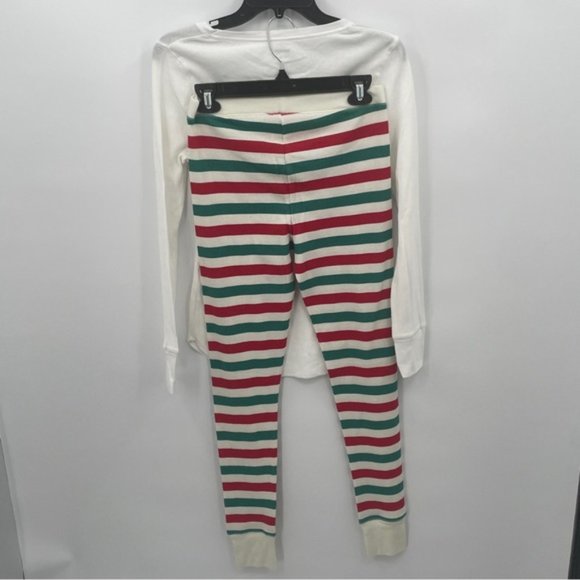 OLD NAVY WOMEN'S 2PC THERMAL HOLIDAY PRINT PAJAMA SET SIZE SMALL - Picture 2 of 7